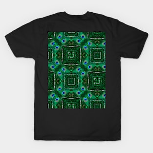 Peacock pattern T-Shirt